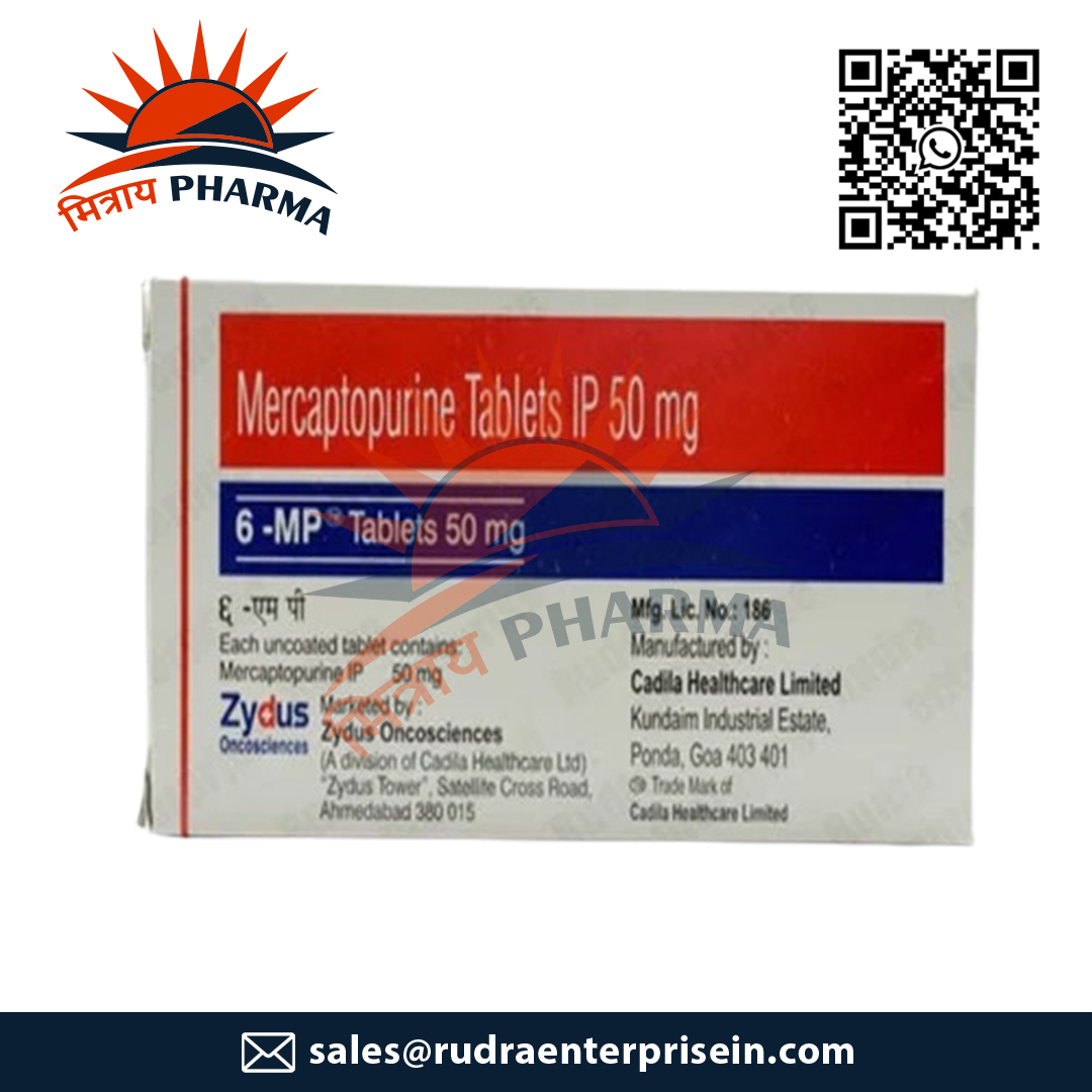 6 Mp Mercaptopurine 50mg Tablets