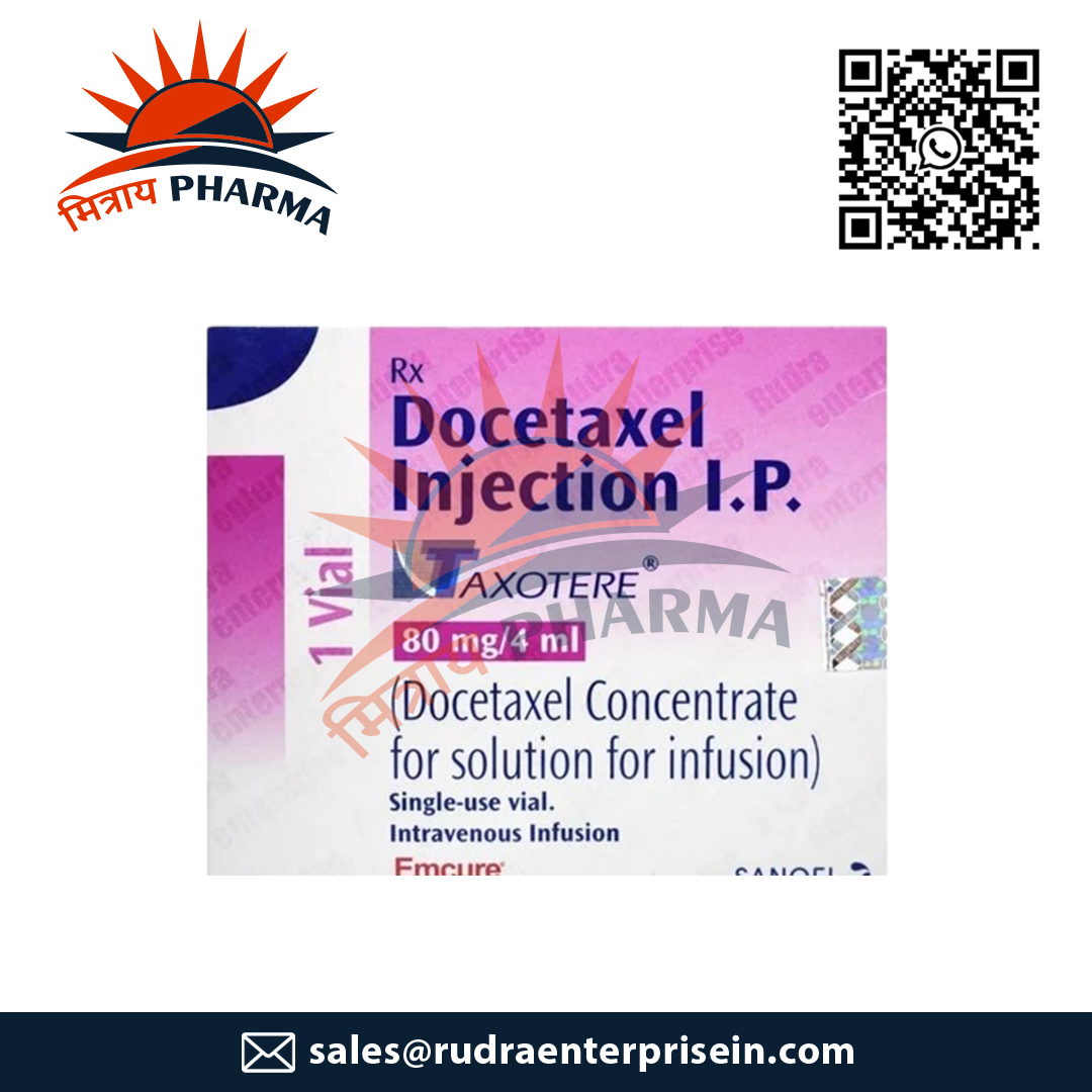 Docetaxel Taxotere Injection 80mg/20 Mg