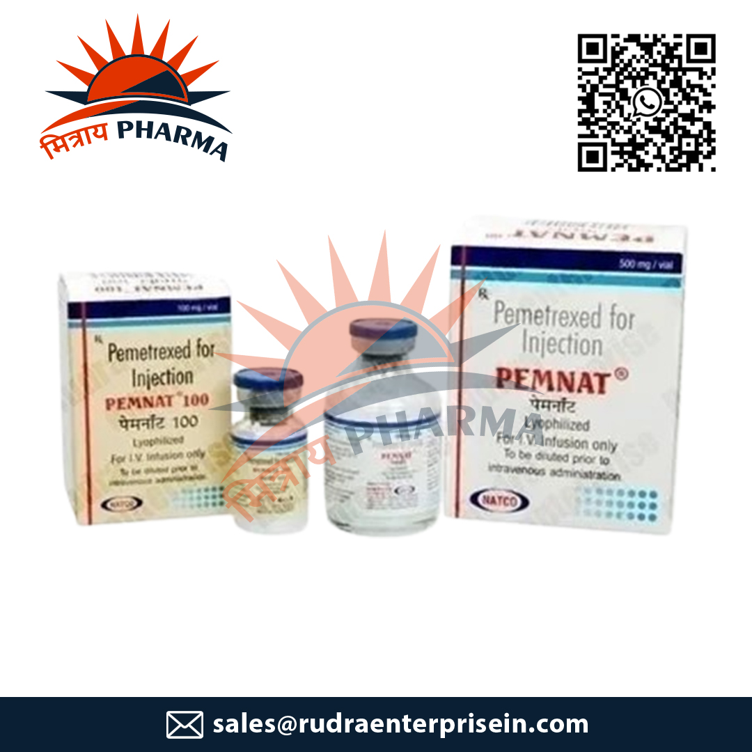 Pemetrexed Pemnat Injection 100 Mg