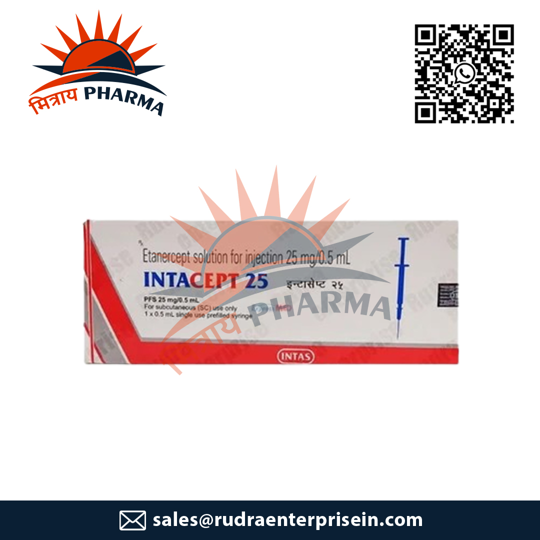 Etanercept Solution Intacept 50/25 Mg