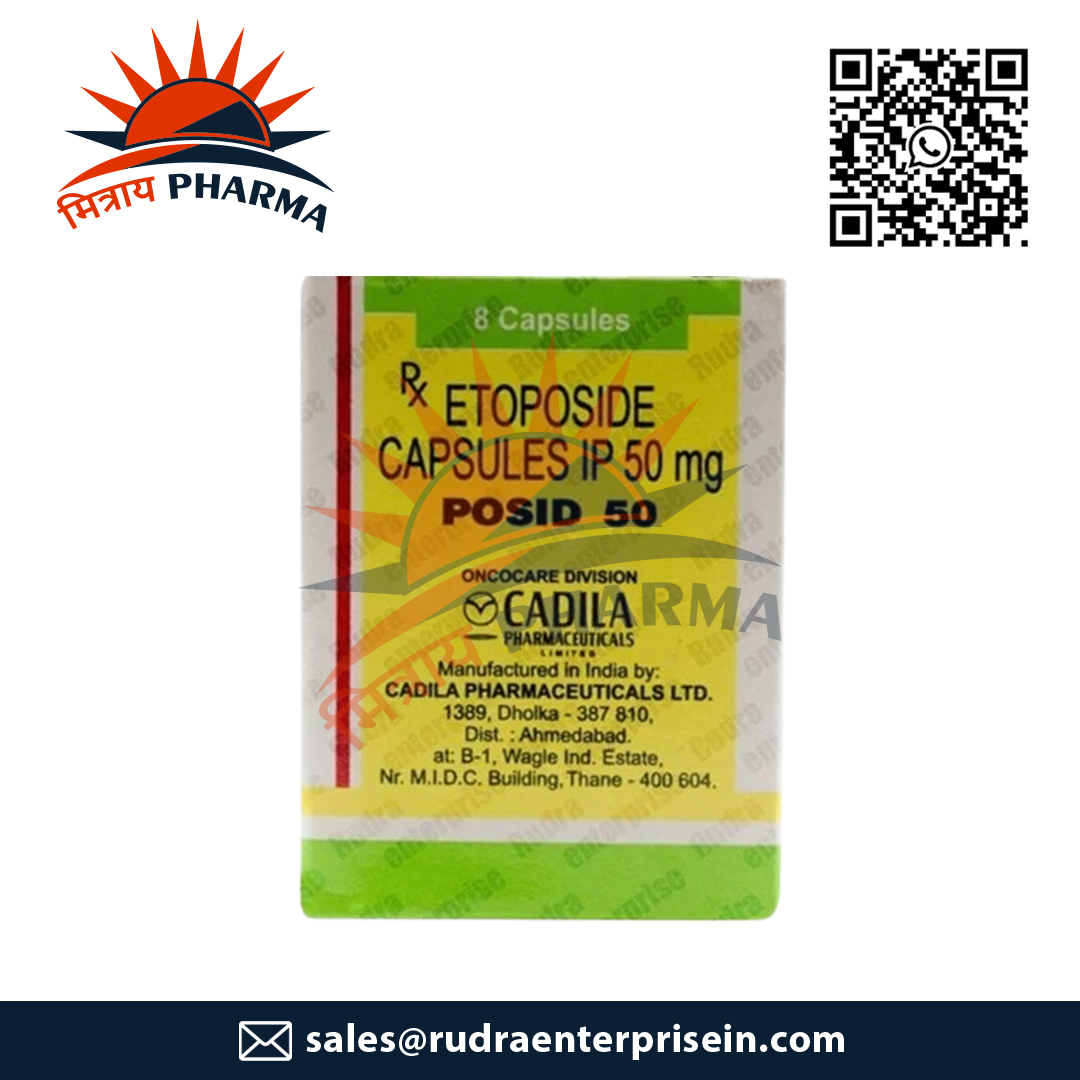 Etoposide Capsules Posid 50 Mg 8 Capsules