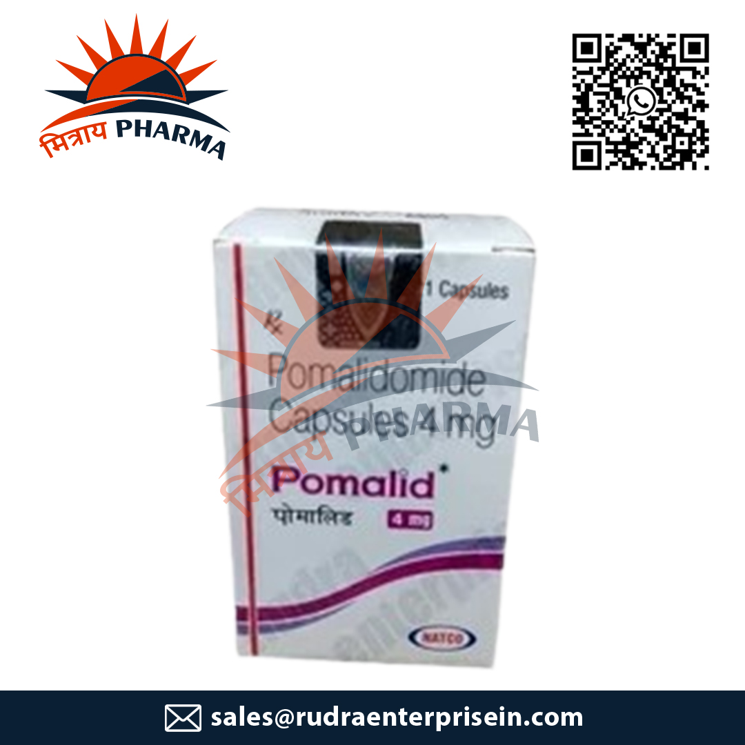 Pomalidomide Capsules Pomalid 4 Mg