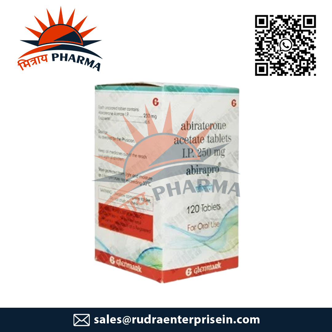 Anti Cancer Abiraterone Acetate Abirapro 250 Mg ( 120 Tablets )
