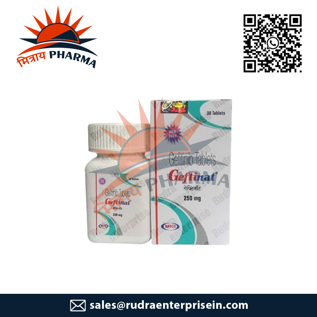 Gefitinib Geftinat 250 Mg 30 Tablet Pack